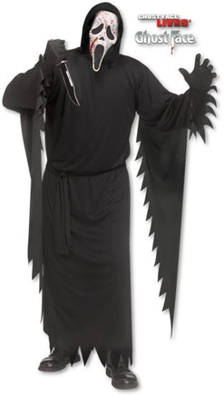 Splatter Ghost Face Costume Medium (8-10)