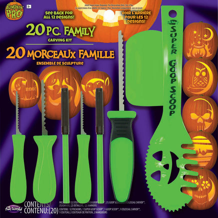 20 PC Family Carving Kit