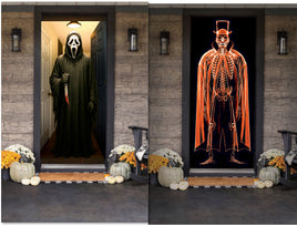 Photo Real Fabric Door Cover 36" x 80" Reaper