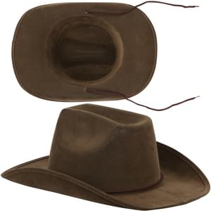 Adult Brown Cowboy Hat