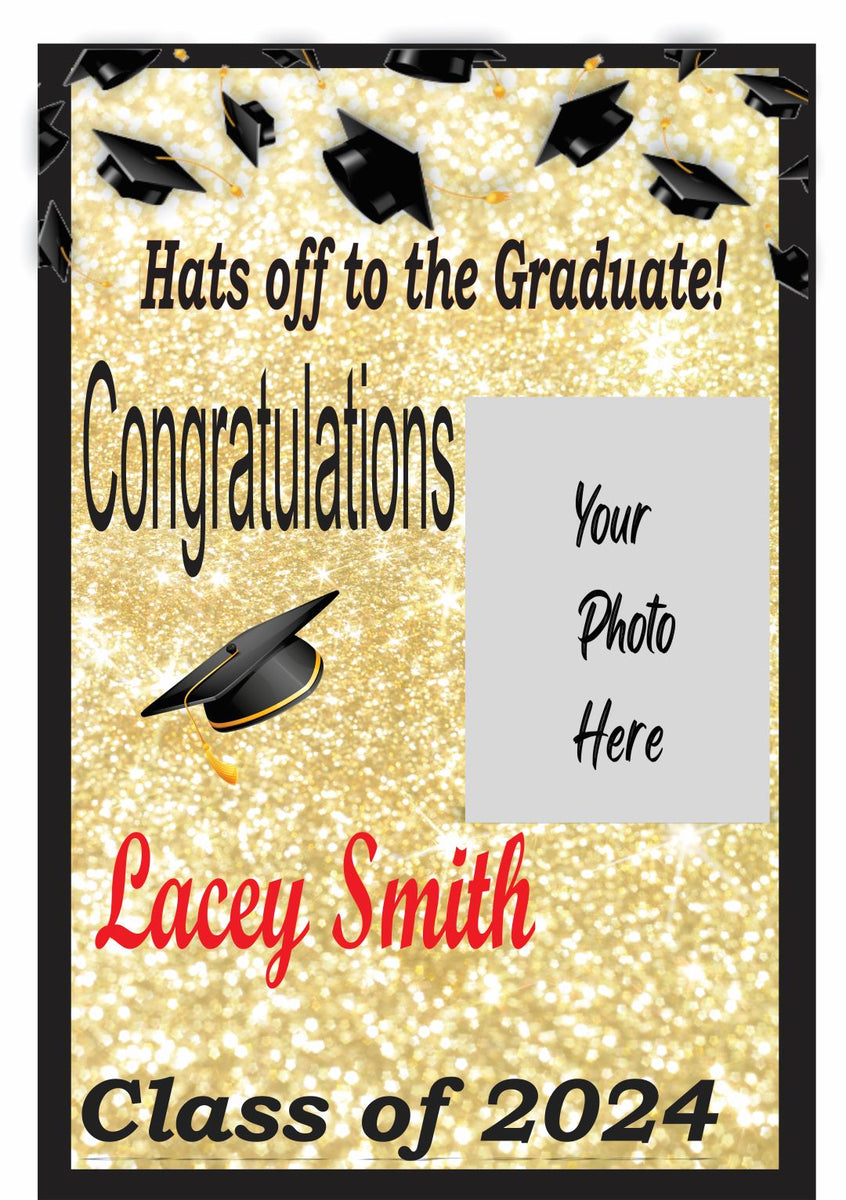 Graduation Easel Sign| Party Stop