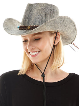 Western Cowboy Hat Mixed Print