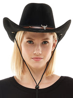 Western Cowboy Hat Black