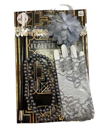 Silver Roaring 20's Accessory Kit