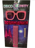 Disco Party Accessory Kit Pink