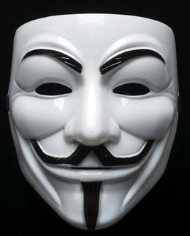 Vendetta White Face Mask