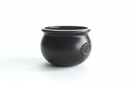 6" Cauldron Black