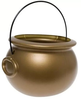 8" Gold Cauldron