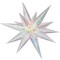 40" STARBURST Assorted Colors (Air-Filled)
