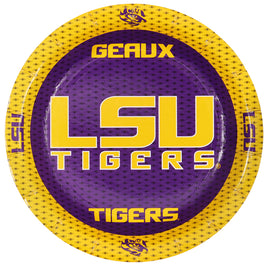 7" LSU Paper Plates 8 ct.
