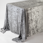 90" X 132" Rectangle Velvet Tablecover