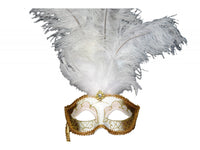 Mardi Gras Venetian Mask w/Stick