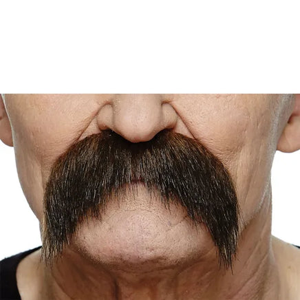 WALRUS FAKE MUSTACHE BROWN LUSTROUS