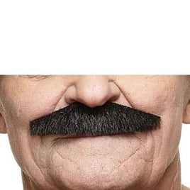 POLICEMAN  FAKE MUSTACHE- BLACK