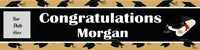 Graduation Custom  Banner 30" X 6'