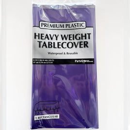 Purple Heavy Duty Tablecover 54" X 108"