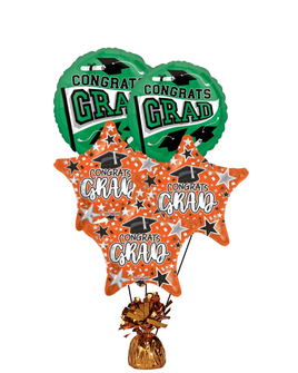 Green/Orange Grad Bouquet