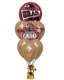 Grad Burgundy Star 6