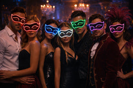 Party Wire Masquerade Mask Asst 5 Styles