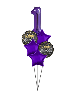 Make It Count Milestone Balloon Bundle-1 Number