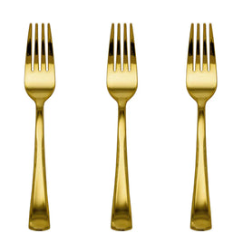 Exquisite Classic  Gold Plastic Forks 20 ct.