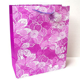 Pink Flower Jumbo Gift Bag