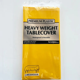 Yellow Heavy Duty Tablecover 54" X 108"