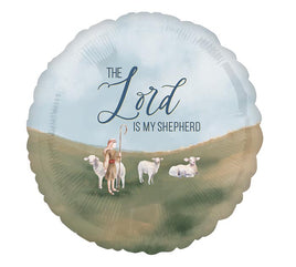 18" Lord Is My Shepherd Foil Balloon