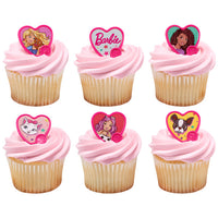 Barbie Be the The Future Cupcake Rings 12 ct.