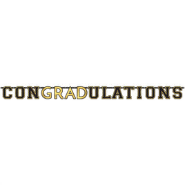 ConGRADulations Giant Letter Banner