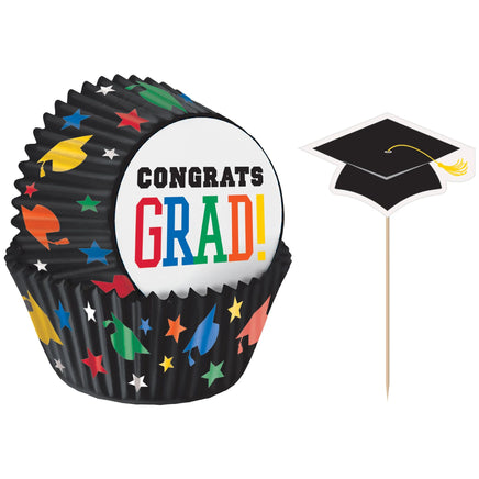 Grad Multi Baking Cups And Picks 24 ct.