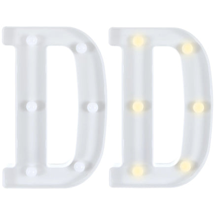 Light-Up Standing Letter Light-Up Standing Letter -D