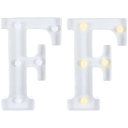 Light-Up Standing Letter Light-Up Standing Letter -F