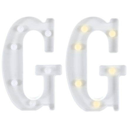 Light-Up Standing Letter Light-Up Standing Letter -G