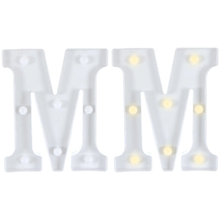 Light-Up Standing Letter Light-Up Standing Letter -M