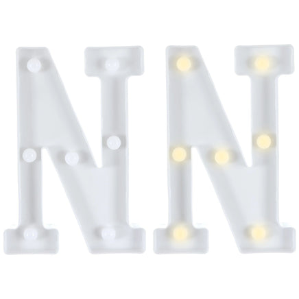 Light-Up Standing Letter Light-Up Standing Letter -N