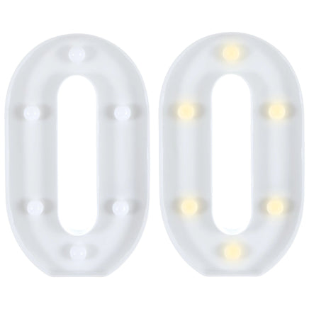 Light-Up Standing Letter Light-Up Standing Letter -O