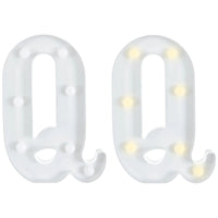 Light-Up Standing Letter Light-Up Standing Letter -Q