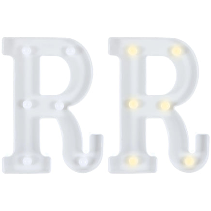 Light-Up Standing Letter Light-Up Standing Letter -R