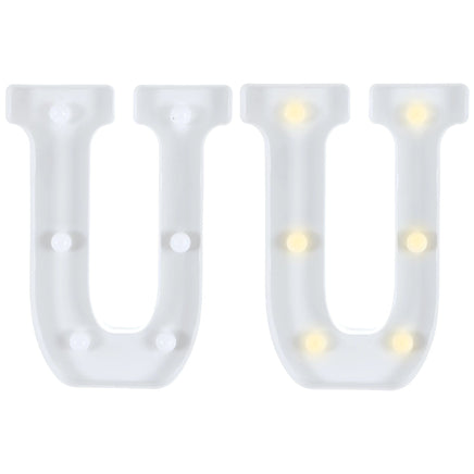 Light-Up Standing Letter Light-Up Standing Letter -U