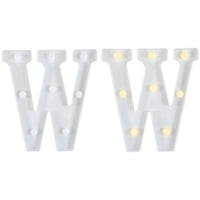 Light-Up Standing Letter Light-Up Standing Letter -W