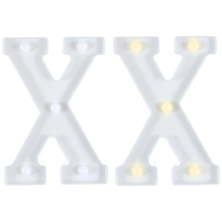 Light-Up Standing Letter Light-Up Standing Letter -X