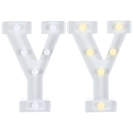 Light-Up Standing Letter Light-Up Standing Letter -Y
