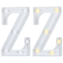Light-Up Standing Letter Light-Up Standing Letter -Z