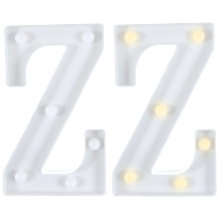Light-Up Standing Letter Light-Up Standing Letter -Z