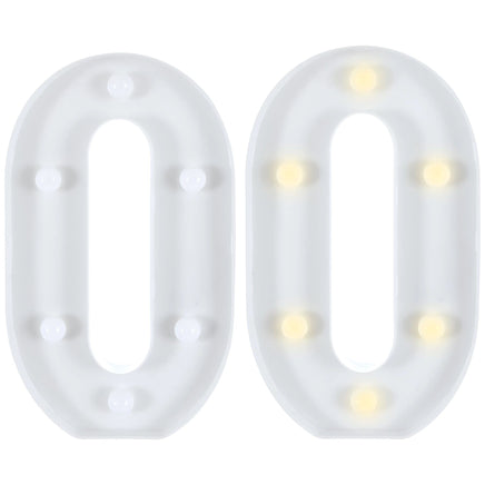 Light-Up Standing Number Light-Up Standing Number - 0