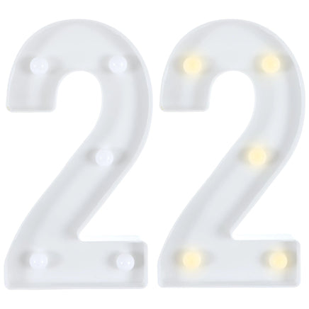 Light-Up Standing Number Light-Up Standing Number - 2