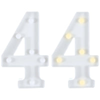 Light-Up Standing Number Light-Up Standing Number - 4