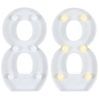 Light-Up Standing Number Light-Up Standing Number - 8