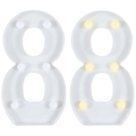 Light-Up Standing Number Light-Up Standing Number - 8